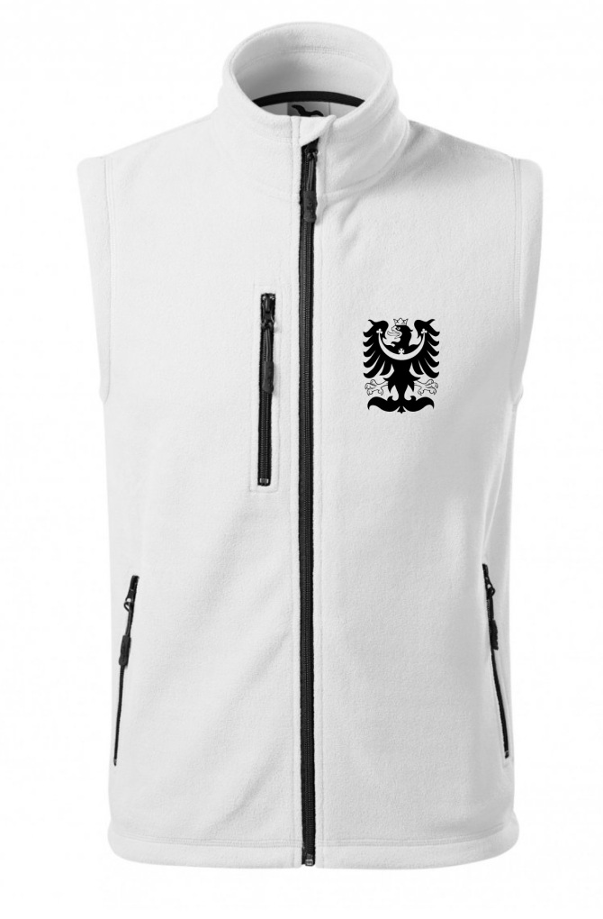 VESTA UNISEX FLEECE BÍLÁ SLEZSKO