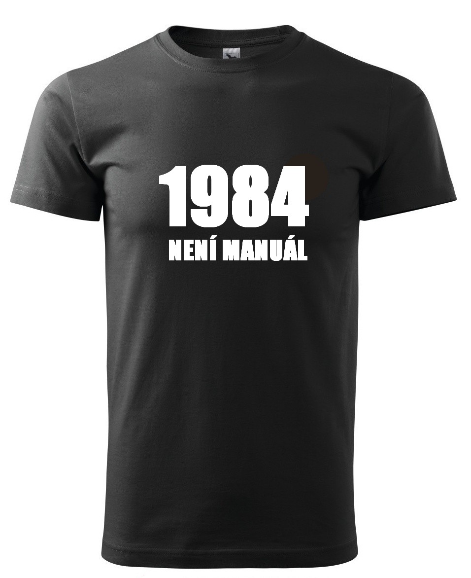 TRIKO "1984" ČERNÉ