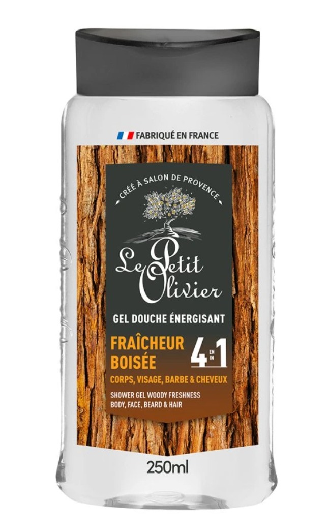 Dřevitá svěžest, Pánský sprchový gel pro muže 4v1, 250 ml