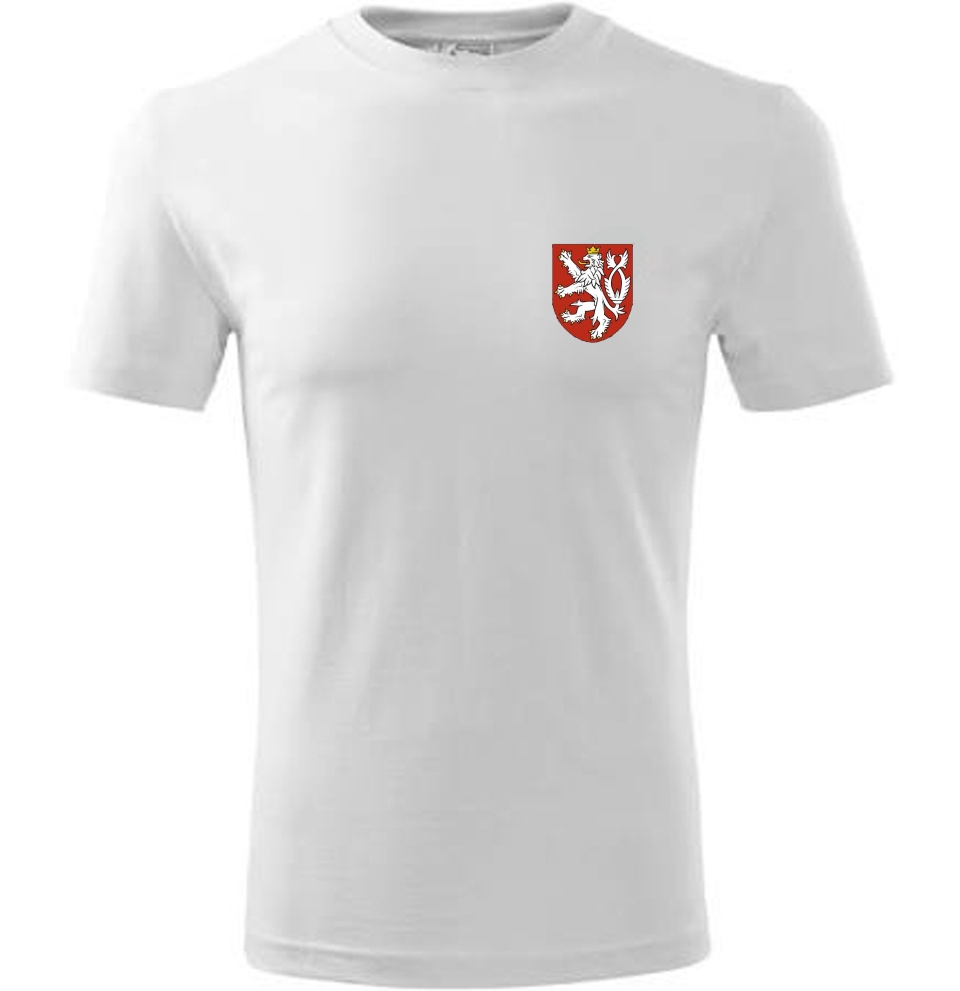 TRIKO MALÝ ZNAK BÍLÉ